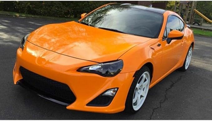 3M Car Wrap Roll 2080 Gloss Orange | G54 | (5ft x 50ft (250 Sq/ft)) | Automotive Vinyl Wrap for Cars - Car Interior Wrap & Exterior | w/Free Instawraps Pro Glove