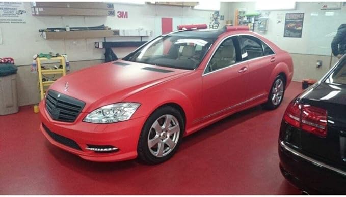 3M Car Wrap Roll 2080 Matte Red | M13 | (5ft x 5ft (25 Sq/ft)) | Automotive Vinyl Wrap for Cars - Car Interior Wrap & Exterior | w/Free Instawraps Pro Glove