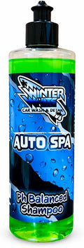 Winter White Auto Spa Premium pH Balanced Car Wash Shampoo – High Foam Auto Detailing Soap for Foam Cannon or Hand Wash – Safe for Wax, Sealants & Ceramic Coatings
