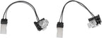 Aramox Door Handle Kit Fit for C7, Pair Door Handle Light Left Right Auto Exterior Ambient Lighting 4H0947133A/134A