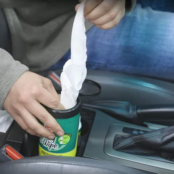 Turtle Wax Spray & Wipe Car Interior Wipes (Protectant)