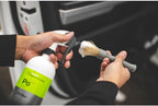 Detail Factory Boar Hair Detailing Brush Set, Comfortable Grip and Heavy-Duty Scrubbing for Interior, Exterior, Engine Bay, Wheels, Exhaust Tips, Textured Plastic