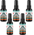BluntPower (Caribbean Escape, 5 Pack) Concentrated Odor Eliminator and Diffuser Oil - Room Deodorizer, Odor Eliminator, and Smoke Eliminator Spray - Premium Oil Based Air Freshener & Odor Eliminator Spray