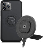 Quad Lock Adhesive Dashboard/Console Car Phone Holder Kit with MAG Wireless Charging Head V2 and MAG Phone Case for iPhone 11 Pro