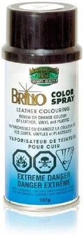 Moneysworth & Best Brillo Nu-Life Leather/Vinyl/Plastic Color Renew Spray 4.5 oz, 050 Charcoal Grey