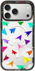 CASETiFY Impact iPhone 17 Pro Max Case [Slim/Compatible with Magsafe / 8.2 ft. 4X Military Grade Drop Protection] - Here and Everywhere - Clear Black