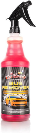 CarCandy - Bug Remover - Dilutable Cleaner Easily Dissolves and Cleans Bug Splatter & Residue From Car Windows, Grilles, Hoods, Bumpers & More (32 oz)