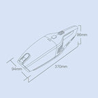 Car Vacuum, Portable Car Vacuum Cleaner High Power 120W/3500Pa,12V Wet/Dry Handheld Vacuum Cleaner for Car Detailing and Cleaning Car Interior，Strong suction, strong running time, portable, easy to us