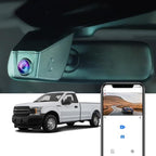 Fitcamx 4K Dash Cam Suitable for Ford F150 2013-2020 (HD2-6275, No Screw Behind Your Cover), Integrated OEM Style, 2160P UHD Video, Loop Recording, WiFi & APP, G-Sensor, Plug & Play, 64GB Card