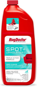 Rug Doctor Spot + Upholstery Cleaner; Triple Action Concentrated Formula 32 oz., Oxy Cleaning Power, Deep Cleans, Deodorizes and Protects Upholstery & Soft Surfaces