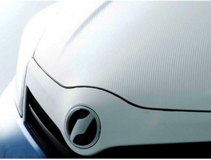 3M Car Wrap Roll 2080 White Carbon Fiber | CFS10 | (Sample 3in x 5in) | Automotive Vinyl Wrap for Cars - Car Interior Wrap & Exterior