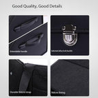 Leather Storage Box Car Trunk Organizer for Trunk SUV Sedan, Leather Foldable Storage Box with Lid (Black 20.9" L*12.2" W*11.8" H)