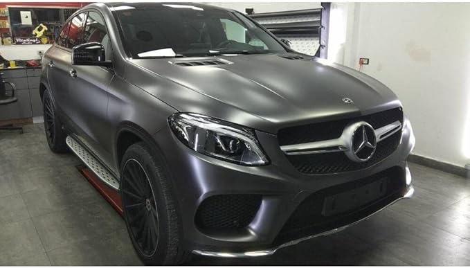 3M Car Wrap Roll 2080 Satin Dark Gray | S261 | (5ft x 5ft (25 Sq/ft)) | Automotive Vinyl Wrap for Cars - Car Interior Wrap & Exterior | w/Free Instawraps Pro Glove