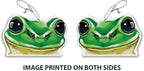 WIRESTER Hanging Air Freshener for Car, Home, Bathroom, Office, Decorative Charm Ornaments, Green Frog
