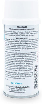 Dakota Odor Bomb Car Odor Eliminator - Pacific Breeze