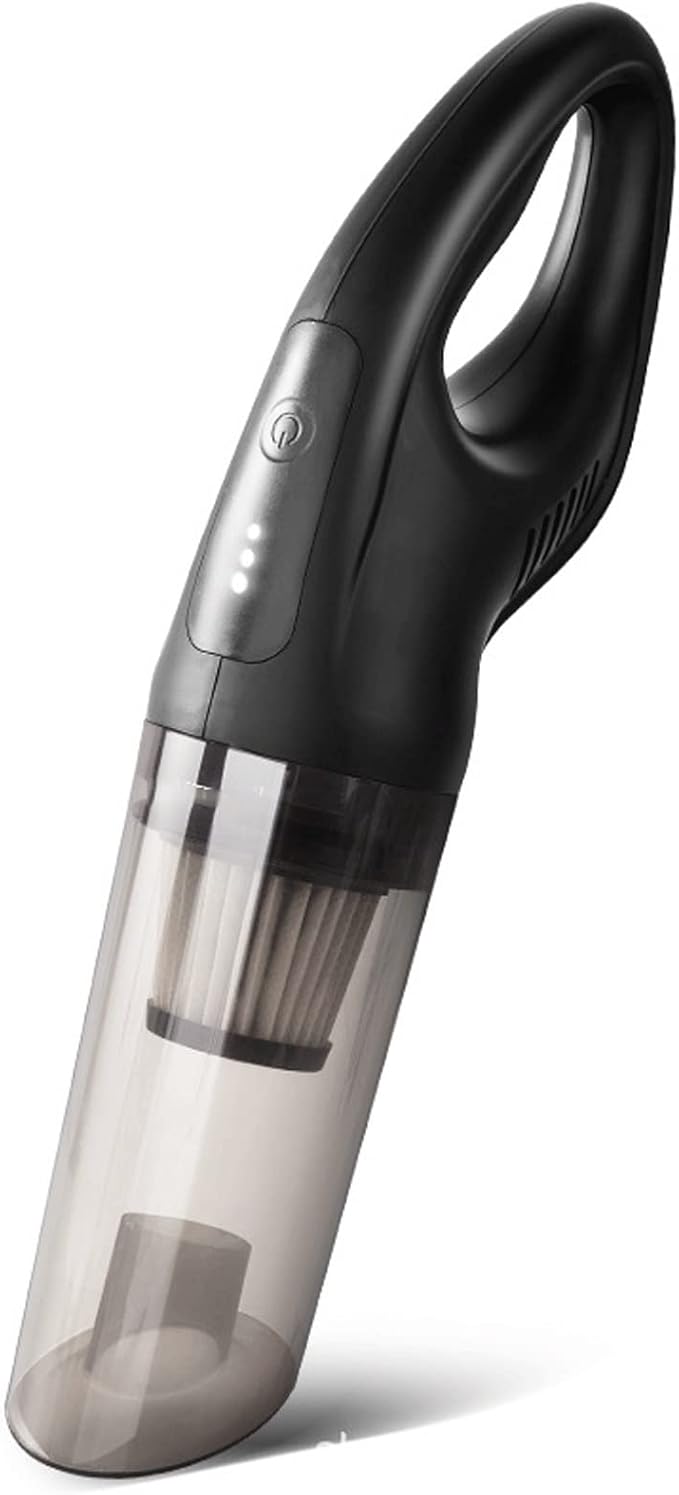 Portable Car Vacuum Cleaner, Handheld Portable Vacuum Cleaner for Car, 5000PA High Power Handheld Vacuum Cleaner, Suction Vacuum with Wet or Dry Auto Accessories Kit for Car Interior Detailing