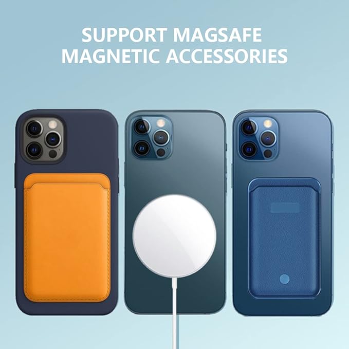 Magnetic Wireless Charger Universal Metal Rings - 5pcs,for MagSafe-Compatible Charger on iPhone 14/13/12 Pro/Max/Mini Case and Samsung Galaxy (Black - 5pcs)