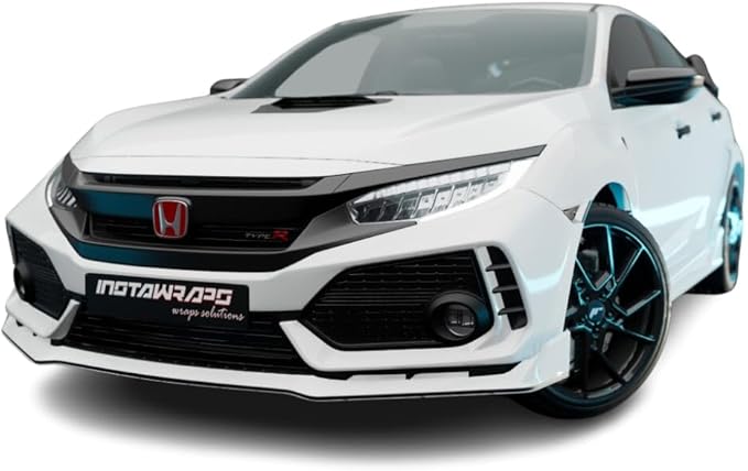 3M Car Wrap Roll 2080 High Gloss White Aluminum | HG120 | (5ft x 2ft (10 Sq/ft)) | Automotive Vinyl Wrap for Cars - Car Interior Wrap & Exterior | w/Free Instawraps Pro Glove