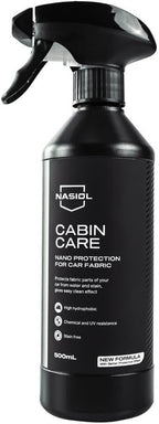 Nasiol Car Nano Protection Package Professional - Advantage Set - Car Care Set (Rain Repellent, Ceramic Coating, Plastic Surface Protection, Fabric Surface Protection, Microfiber Cloth)