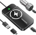 Wireless CarPlay Adapter with Magnetic 15W Fast Charging for iPhone 17/16/15/14/13/12 Series – Wired to Wireless CarPlay Converter, Auto Connect Plug & Play