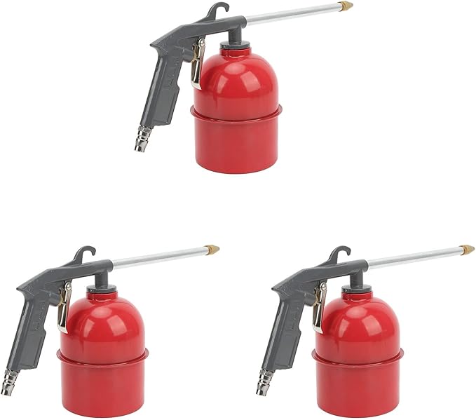 3 Pcs Car Wash Sprayer, Abs Metal Soap Foam Blaster Engine Cleaning Sprayer With Watering Can Universal For Automobile Car Cleaning Tool Degreaser Air Gun Engine Cleaning Gun