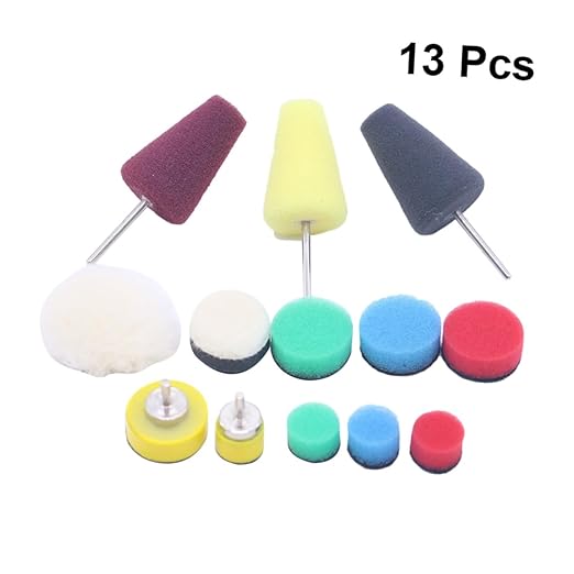 Buffing Pad Car Detailing Soft Polishing Sponge Wheel Kit for Waxing and Finishing and Practical Car Cleaning Tool