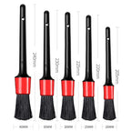 5pcs Detailing Brush Set Car Brushes Car Detailing Brush for Car Cleaning Detailing Brush Dashboard Air Outlet Wheel Brush,5pcs