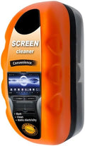 Car Screen Cleaner with Built-in Sponge | Effortlessly Removes Fingerprints, Dust and Make-up Stains | Anti Static Formula Safely Works on TV, Laptop, Computer Monitor, Phone, Dashboard & Console