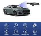 Fitcamx 4K Dash Cam Compatible with Ford Mustang 2024 2025 Ecoboost GT Premium Dark Horse, Integrated OEM Look, UHD 2160P Video, Loop Recording, Built-in WiFi & APP, G-Sensor, Plug & Play, 64GB Card