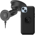 Quad Lock Heavy Duty Suction Car Phone Mount with MAG Phone Case and MAG Wireless Charging Head for iPhone 14 Plus