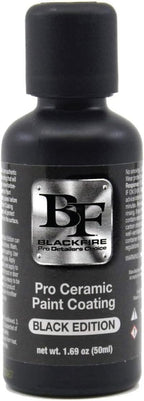 Blackfire Pro Ceramic Paint Coating Black Edition | 9H Formula for Maximum Durability | 5 Years Protection, Water Sheeting & Brilliant Shine | Safe on Vinyl Wraps & PPFs | BF-190 | 50 ml