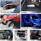 4Pods Rock Lights Blue Neon Underglow led Lamp for Car Trucks ATV UTV SUV Boat Underbody Glow Trail Rig Motorcycle Lights