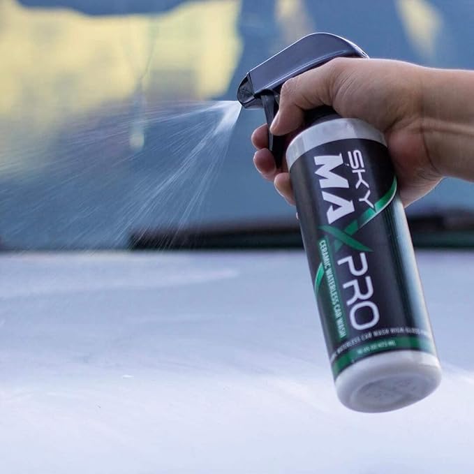 PRO Ceramic Waterless Car Wash Premium Aviation-Garde Cleaning with the latest Nanotechnology Without Swirling or Scratching 1 Gallon