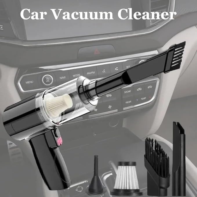 Powerful Vacuum Cleaner, Cordless Handheld Dry and Wet, car air