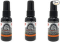 BluntPower 1 Ounce Bottle Oil Based Concentrated Air Freshener and Oil for Burner, Black Rain (Pack of 3)