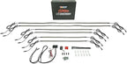LEDGlow 6pc Purple LED Flexible Truck Slimline Underbody Underglow Accent Neon Lighting Kit - 4 Unique Patterns - Water Resistant, Low Profile Light Tubes - for Midsize & Full Size Trucks