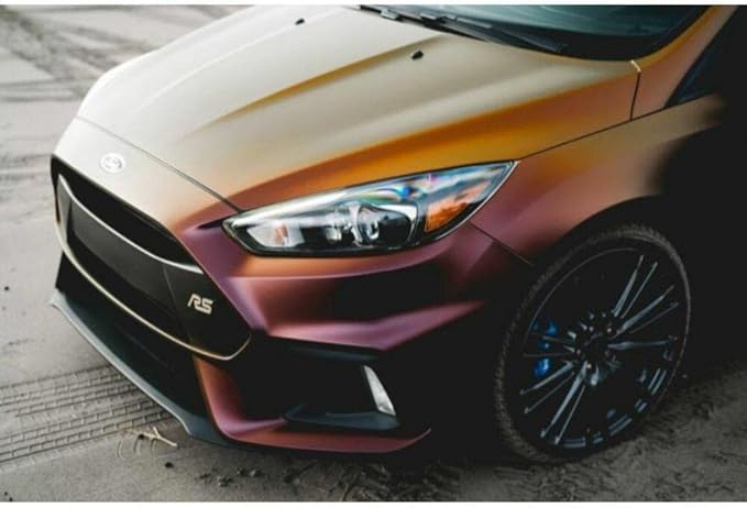 3M Car Wrap Roll 2080 Satin Flip Volcanic Flare | SP236 | (Sample 3in x 5in) | Automotive Vinyl Wrap for Cars - Car Interior Wrap & Exterior
