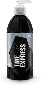 Gyeon Tire Express Satin‑Finish Tire Dressing Water Based UV Protection Self‑Cleaning Long Lasting Factory‑Fresh Look Easy Wet Or Dry Application Deep Natural Tire Revitalizer