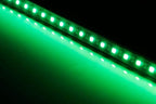 iJDMTOY 4pc Motorcycle Underglow LED Strip Light Kit RGB Neon Accent Night Riding Light Ground Effect Atmosphere Lighting Kit for Motorbike Trikes Golf Carts ATVs UTVs Decoration