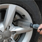 Wheel Cleaning Brush Set Multipurpose Nylon Bristle Car Wheel Rim Tire Cleaner for Cars Motorcycles Bicycles with Scratch-Free Flexible Design