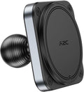 Heavy Duty Magnetic Phone Holder Base with 1" Ball for MagSafe iPhone 17-12 Series, Compatible with RAM mounts and Other B Size Ball Double Socket Arm