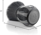 Detail Factory - Curveball XL Synthetic Brush - Ultra Soft Bristles, Comes with Storage Rack, Covers Large Area Inside or Outside Vehicles - Grey