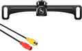 GLK Backup Camera Reverse Camera AHD 1080P Night Vision Rear View Camera, License Plate Backup Camera with 170 Degree Wide View Angle, IP69K Waterproof, for 12-24V Pickup Car Truck RV SUV
