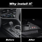 Compatible with Toyota Camry 2018-2023 USB Type-C Splitter Adapter Fast Charger Shunt Hub Docking Station Interior Product Accessories