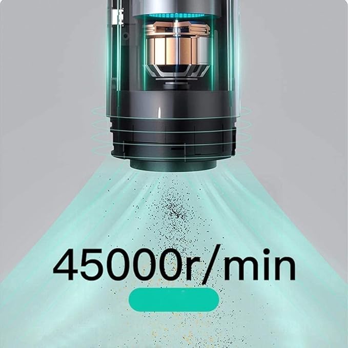 Car Vacuum Cleaner, 45W Car Vacuum Cleaner 3800pa car Vacuum Cordless Small Mini Handheld Car Vacuum Cleaner for Car for Car Interior Detailing (Color : C)