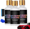 Auto Ceramics Coating,Car Wax Ceramic Coating,Auto Ceramic Coating,Waterproof And Quick Film Formation For Cars Motorcycles & Boats Ultra-High Gloss, Long-Term (3pcs)