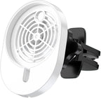 for Apple MagSafe Charger Car Holder,Compatible with iPhone 14/14 Plus/14 Pro/14 Pro Max and iPhone 13/12 Series-White(Charger not Included)