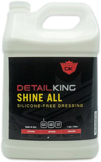 Detail King Shine All Non Silicone Interior Dressing, Tire Shine, and Plastic Restorer For Cars - Silicone Free, Body Shop Safe - Gallon