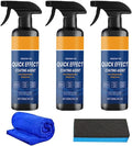Car Coating Spray, 2026 New Quick Effect Coating Agent for Car, Advanced Car Quick-Acting Coating Agent Spray, Waterless Wash Car Coating Spray for Shine & Protection (3 PCS)