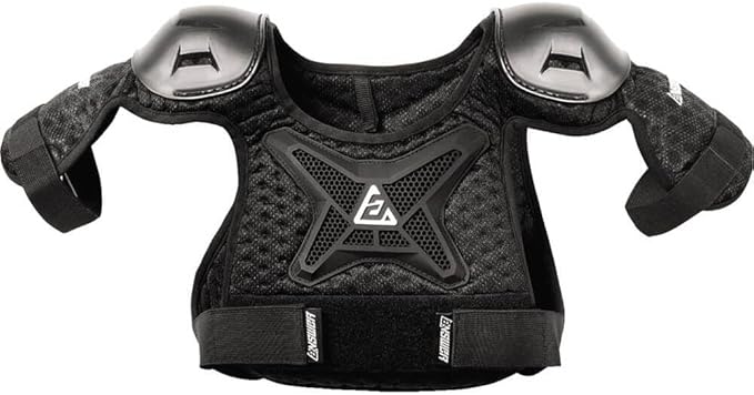Answer Racing 446207 Powersports Protective Gear: Pee Wee Roost Deflector, Black, Youth L/XL